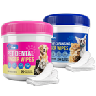 2 Pack - Dental Wipes & Eye Wipes