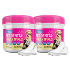 Paquete de 2 toallitas dentales (sin perfume)