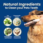 3-Pack Hygiene Bundle – Pet Dental, Ear, & Eye Finger Wipes