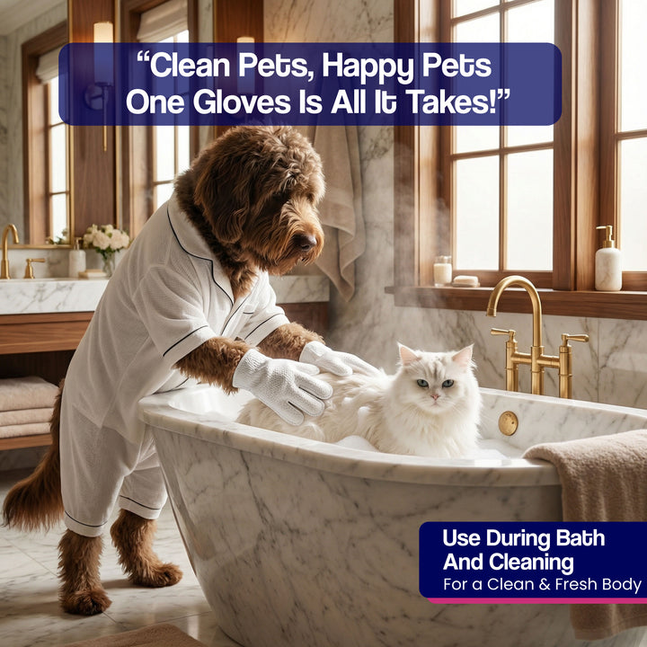 Toallitas de aseo Glove &amp; Go! para perros y gatos